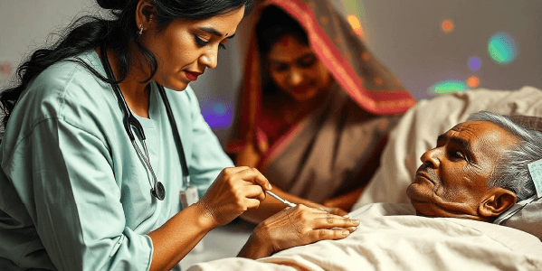 Colostomy Bag Change