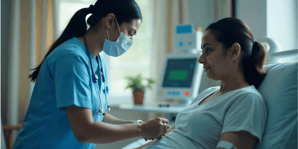 IV INJECTION (Cannula already in place)